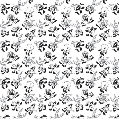 Looney Tunes Big Head Pattern Wii Remote Controller Skin